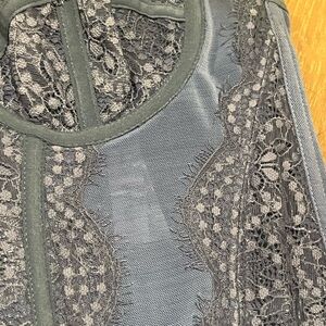 Urban Outfitters Blue Out From Under Modern Love Corset